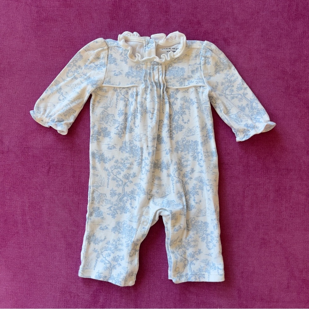 Janie and Jack Ruffle Jumpsuit